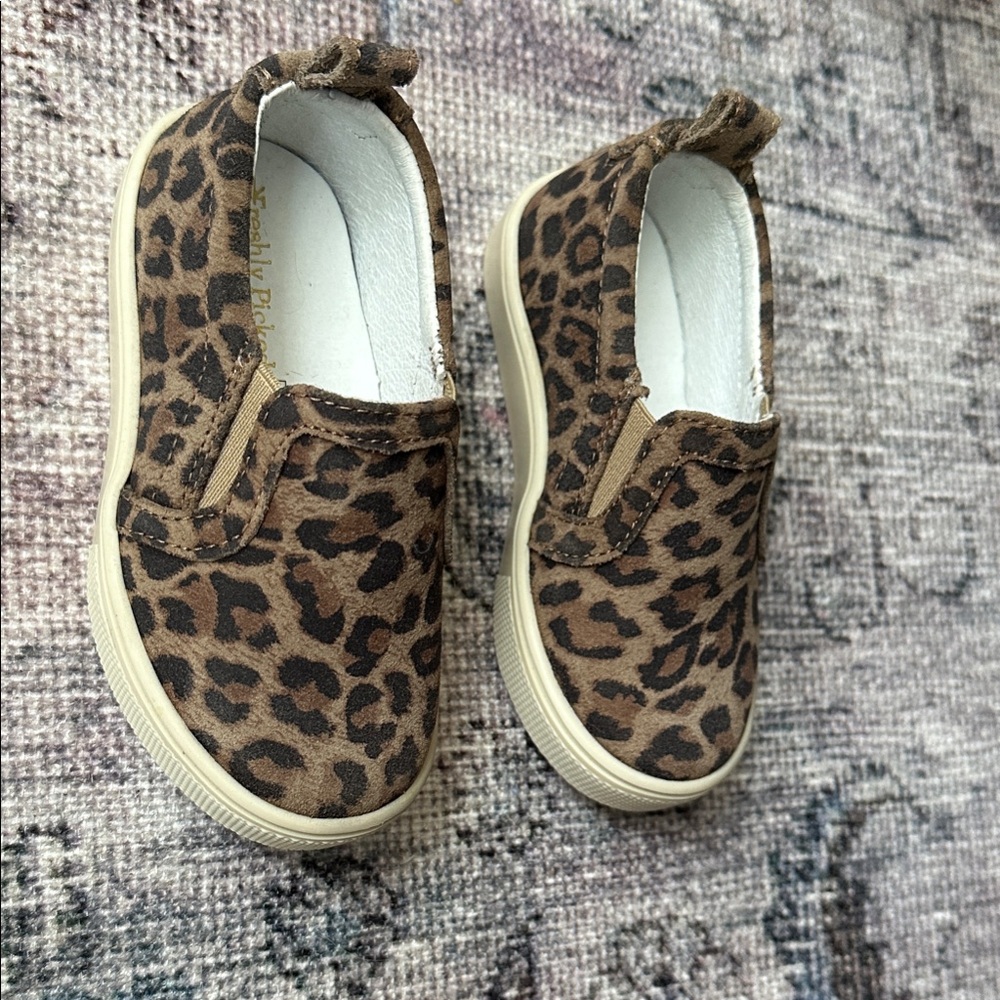 Freshly Picked Classic Slip-On Kids Sneakers - White